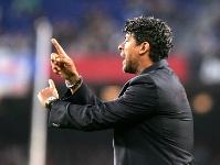 Rijkaard, honoured in the pressroom