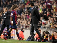 Puyol, doubtful for Lyon