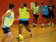 Fernandao, durante un entrenamiento en el Montany