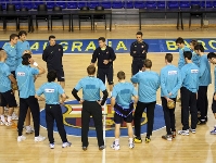 ltimo entrenamiento en el Palau