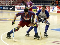 Miguel ngel Snchez, en un partido contra el conjunt azulgrana