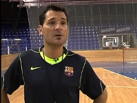 Sergi Maci, segundo entrenador del FC Barcelona Sorli Discau