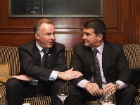 Rummenigge and Laporta: good relations