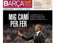 'Medio camino por hacer', en Bara Camp Nou