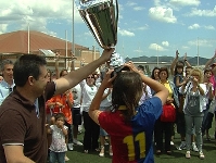 Primera Copa Catalunya de la cantera (2-0)