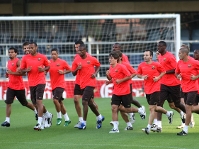 Con 19 jugadores en el Miniestadi