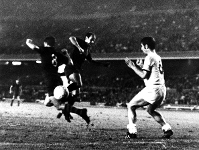 El Bara super al Lugano en el Camp Nou por 3-0, en la vuelta de los dieciseisavos de final de la Recopa de Europa, el 2 de octubre del 1968.