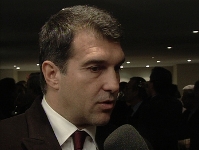 Laporta recuerda la deuda de TV3