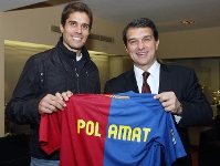 Pol Amat disfruta con el Bara
