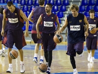 Navarro, con el equipo