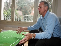 ltimos detalles de la presentacin de Cruyff