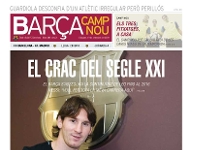 Messi, protagonista del 'Bara Camp Nou'