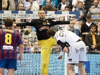 Els alemanys podran jugar diumenge al Palau. Foto: Arxiu-FCB