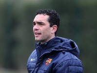 Xavi Ferrando, nuevo entrenador de porteros de ftbol-7. Foto: archivo FCB.