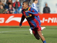 Rafa Alcntara, el autor de dos de los seis goles del Juvenil A contra el San Francisco. Foto: archivo FCB.