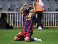 Nolito celebra el segundo gol del Bara B contra el Tenerife. Fotos: Miguel Ruiz-FCB.