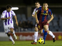 Oriol Romeu, el '6' habitual del Bara B. Fotos: archivo FCB.