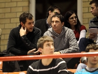 Xavi Pascual, presenciant el Torneig de L'Hospitalet, parla dels equips de formaci del Regal Bara (Foto: Miguel Ruiz - FCB)