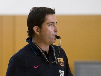 Pascual s a Treviso per a la reuni anual de tcnics i entrenadors de les competicions europees (Foto: Arxiu - FCB)