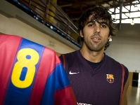 Sada recupera el seu nmero preferit (Fotos: lex Caparrs - FCB)