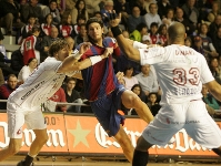 L'ltima victria del Bara contra el Ciudad Real al Palau va ser la temporada 2007/08. (Fotos: Arxiu FCB)