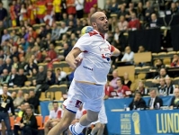 Rocas, en plena forma, va fer set gols contra Egipte. (Foto: AFP)