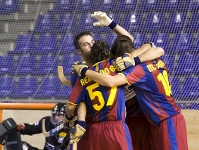 El equipo ha sumado la primera victoria en Liga lejos del Palau Blaugrana. Foto: Archivo FCB