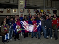 Tres escuts ms decoren el Camp Nou