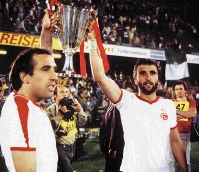 Imagen del reportaje titulado:  Del 75 aniversario a la primera Copa de Europa (1974-1992)  