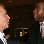 El clebre Magic Johnson va estar present al sopar que els Lakers van organitzar per rebre l'expedici del FC Barcelona.