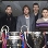 L'equip de bsquet del Bara no s'ha volgut perdre l'oportunitat de fotografiar-se amb les sis copes. Foto: lex Caparrs (FCB)