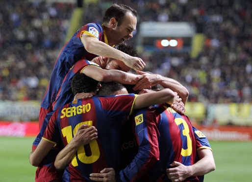 Piqu, Iniesta y Messi, en el once ideal de uefa.com