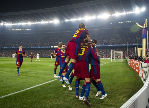86.518 espectadores asistieron al Camp Nou este miércoles. Fotos: Àlex Caparrós/Miguel Ruiz-FCB