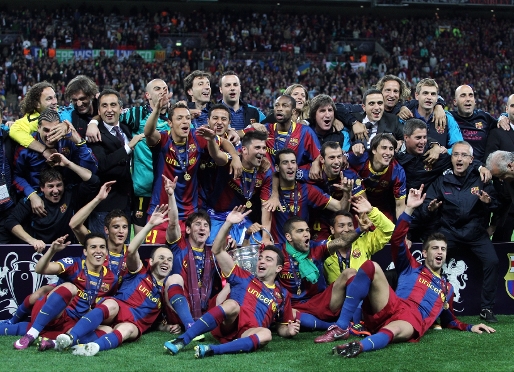 El Barcelona defender su ttulo de campen de Europa en la prxima Champions. Foto: Miguel Ruiz