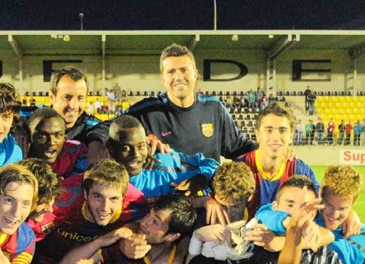 scar Garca, despus de ganar la Liga y la Copa de campions, lucha per conseguir la Copa del Rey. Fotos: Archivo FCB