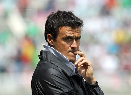 Luis Enrique va valorar positivament l'esfor dels seus jugadors. Fotos: lex Caparrs_FCB
