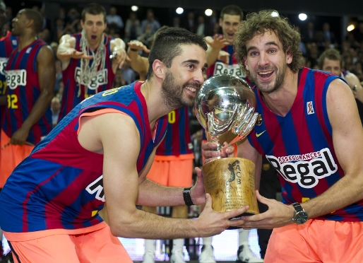 Los blaugranas ya suman 16 Ligas ACB. Foto: lex Caparrs - FCB.