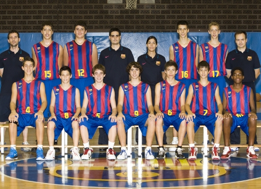 Los infantiles A ganaron el Torneo UBSA de Sant Adri (Foto: Archivo - FCB)