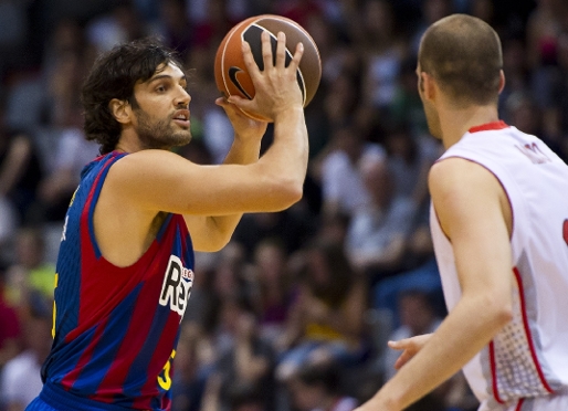 Basile reaparece en la pista en Lleida (Foto: Alex Caparrs - FCB)