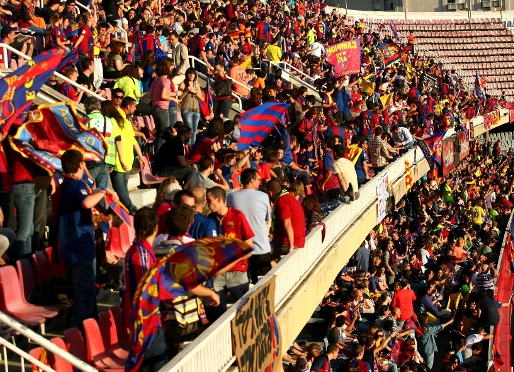 El Miniestadi, antes de la final de Roma. Foto: arxiu FCB.