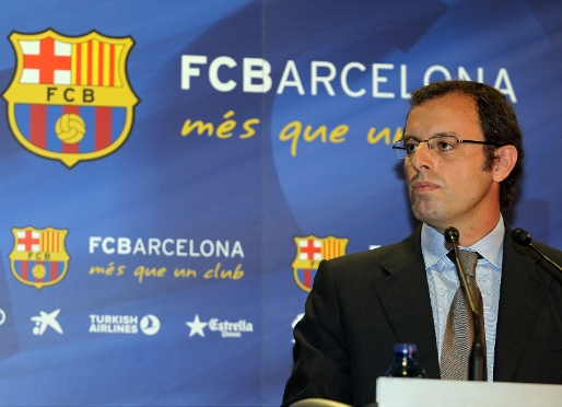 La comparecencia de Sandro Rosell en la Sala Pars. Fotos: Miguel Ruiz (FCB)