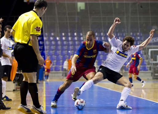 El Bara Alusport juega en Lugo el primer partido de la semifinal de la Copa del Rey (Foto: Archivo - FCB)