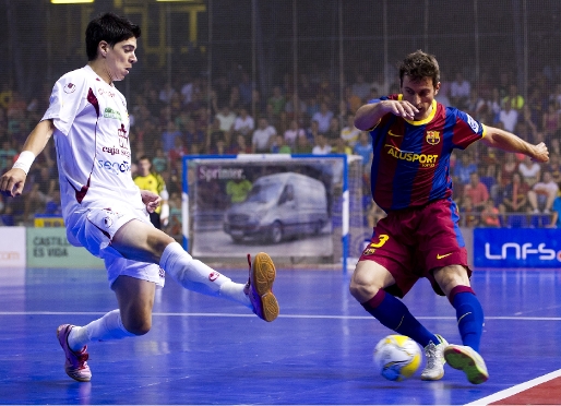 Jordi Torras, nominat a millor jugador de la temporada i millor ala, s un dels cinc nominats blaugrana (Foto: Arxiu - FCB)