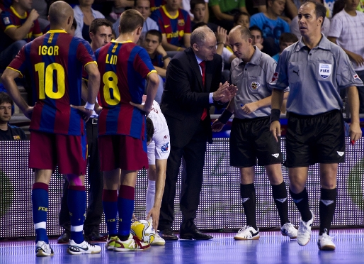 Carmona, en un moment del partit. Foto: lex Caparrs-FCB