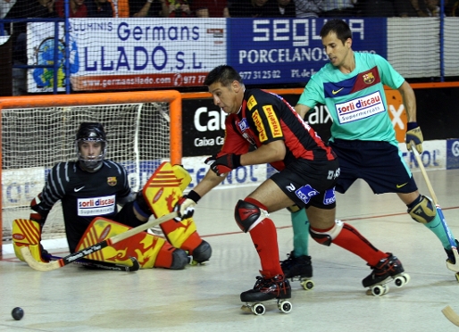 Els blaugrana ja s'ha acomiadat matemticament de l'OK Lliga (Foto: FEP)