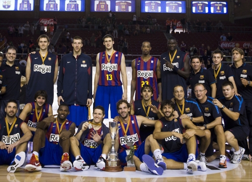 El Bara Regal s el vigent campi de la Lliga Catalana. (Foto: Arxiu FCB)