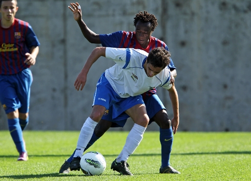 El Juvenil, en acci / FOTO: MIGUEL RUIZ-FCB