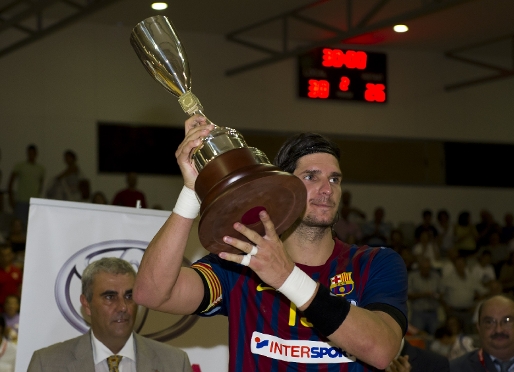 Nagy levanta la 12a Liga de los Pirineos blaugrana (Foto: lex Caparrs - FCB)