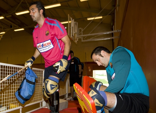 El Bara Sorli Discau ja t planificades les vuit setmanes de pretemporada (Fotos: Arxiu - FCB)