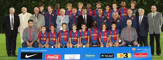 Imagen del reportaje titulado: FC Barcelona Alevn A  